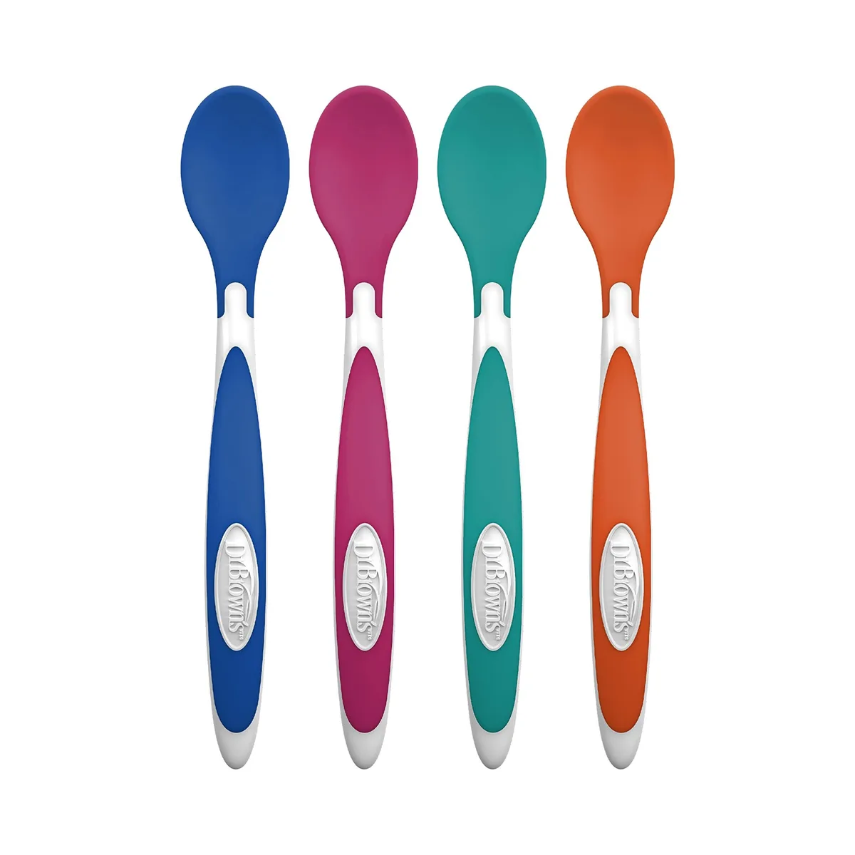  Dr. Brown's TempCheck Spoons 4-Pack Blue — 商品照片