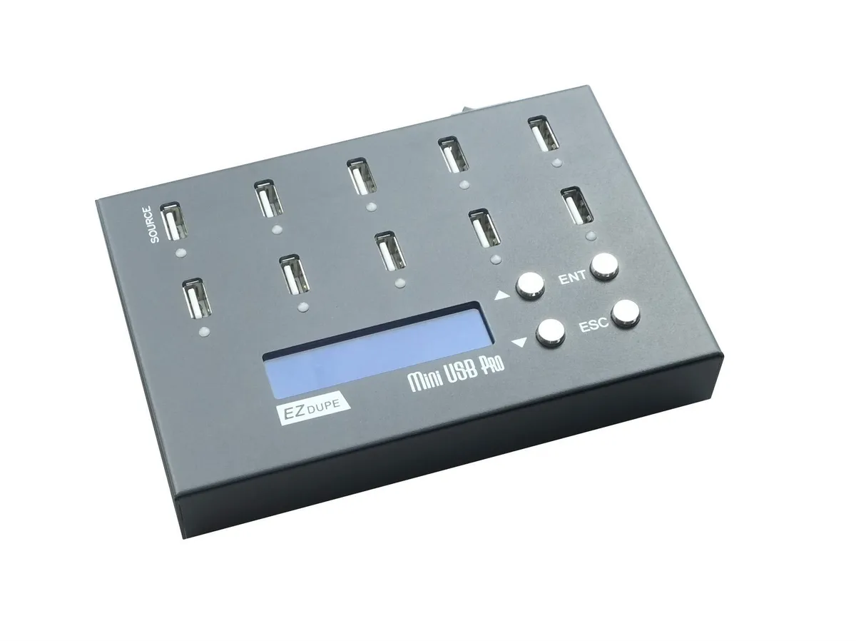 EZ Dupe, Inc. EZ Dupe, Inc. MiniUSB Pro 1-to-9 USB Duplicator 2GB/min — foto do produto