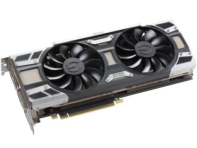 EVGA EVGA GeForce GTX 1070 8GB ACX 3 Black Edition graphics card — product photo
