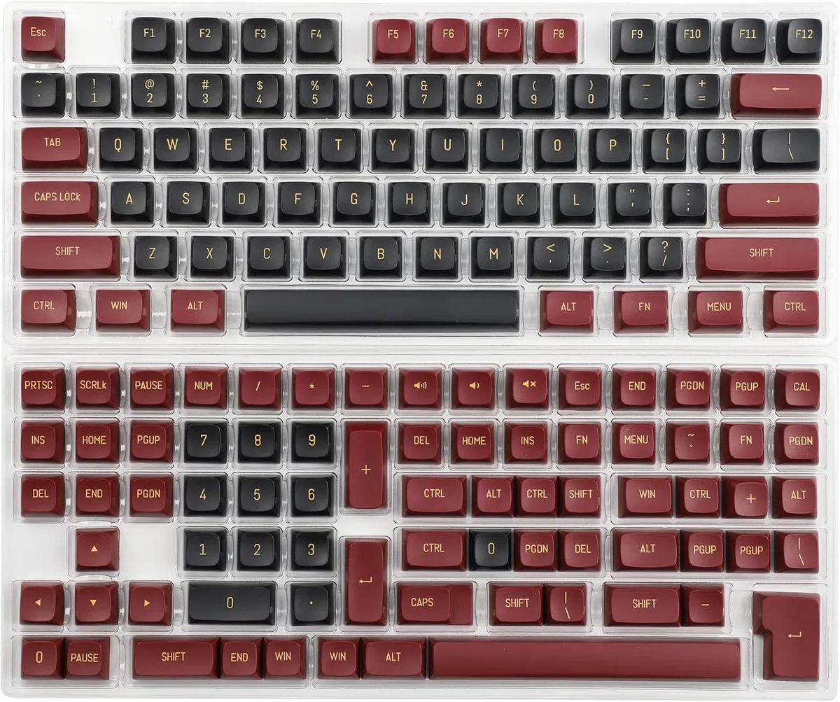 usbroway usbroway Gaming Keyboard — Red Samurai 151 Keycap Set — product photo