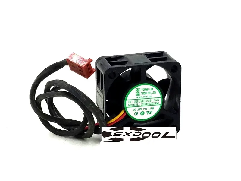 SXDOOL SXDOOL DFB402024M 40mm 24V 1.9W 3-pin case fan — product photo
