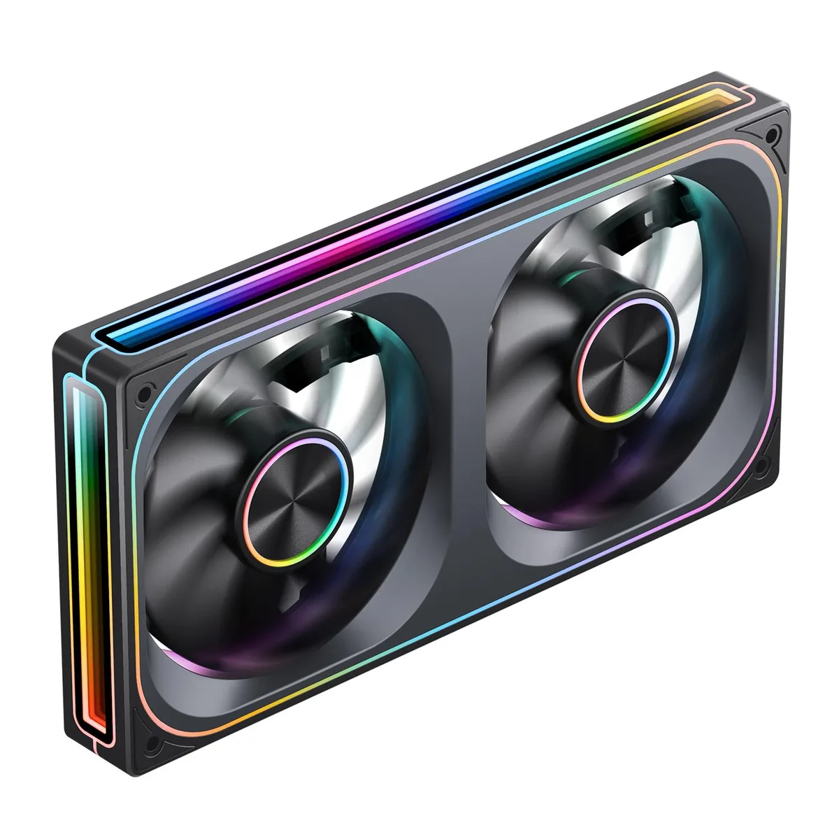 JONSBO JONSBO ZA-240B 240mm 2x120mm ARGB case fan 2400RPM black — foto del producto