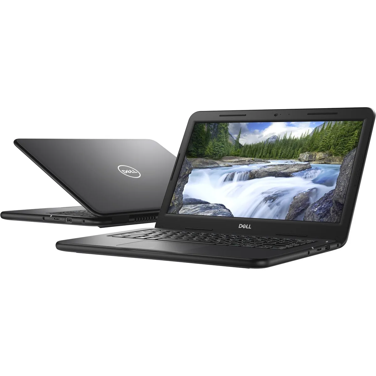 Silver 13.3 inch 2-in-1 convertible laptop with 360 degree hinge