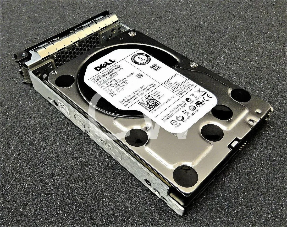 DELL DELL 2TB 7200RPM 3Gbps 3.5" SATA internal hard drive — 商品写真