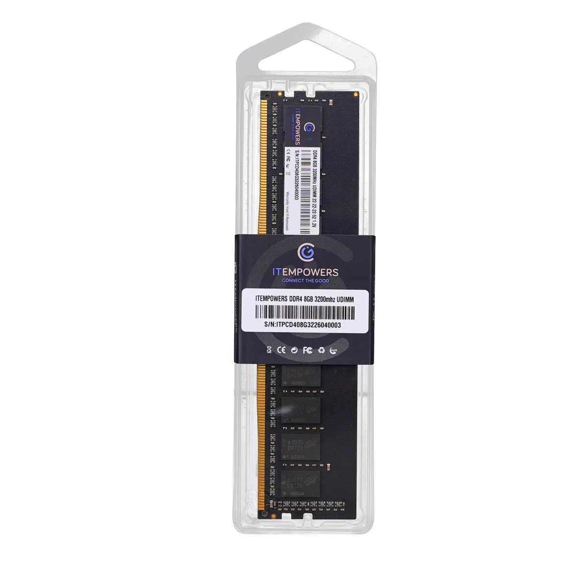 ITEMPOWERS ITEMPOWERS 8GB DDR4 3200MHz 260-Pin UDIMM — photo du produit