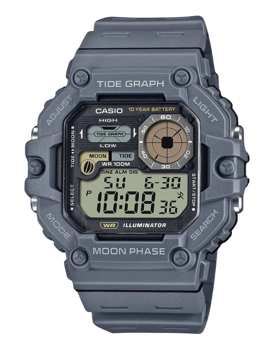 CASIO Casio WS-1700H-8AV digital sports watch 100m 48.60mm — product photo