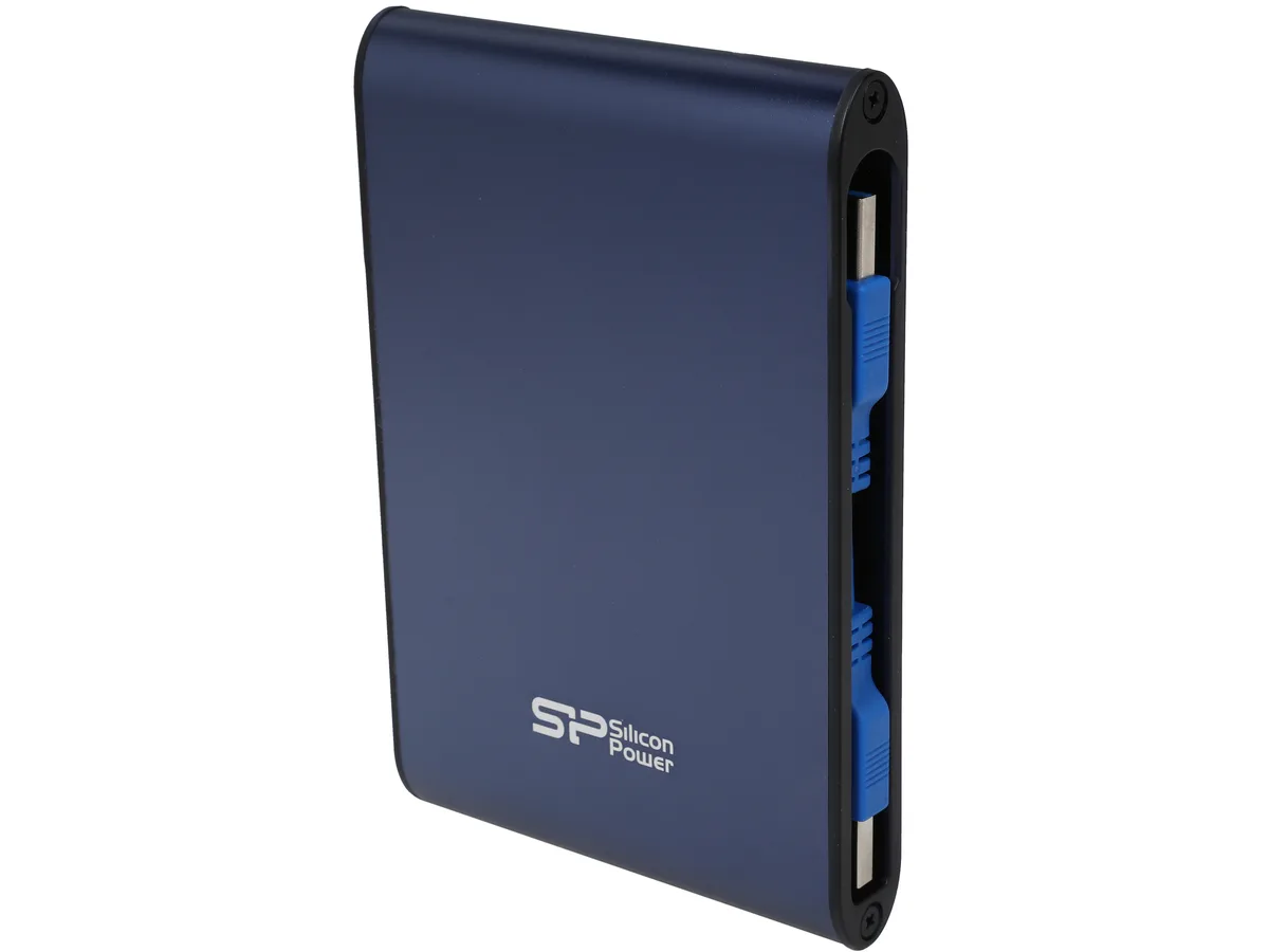 Silicon Power Silicon Power Armor A80 2TB portable hard drive USB 3.0 SP020TBPHDA80S3B Blue — zdjęcie produktu