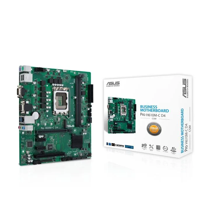 Green rectangular motherboard with silver CPU socket, black memory slots and silver expansion slots