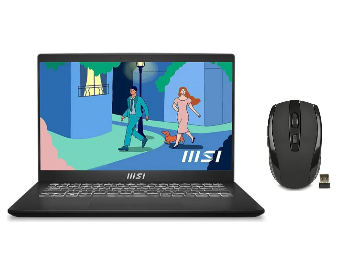 MSI MSI Modern 14" FHD i7-1195G7 16GB 512GB Black + Mouse — termékfotó