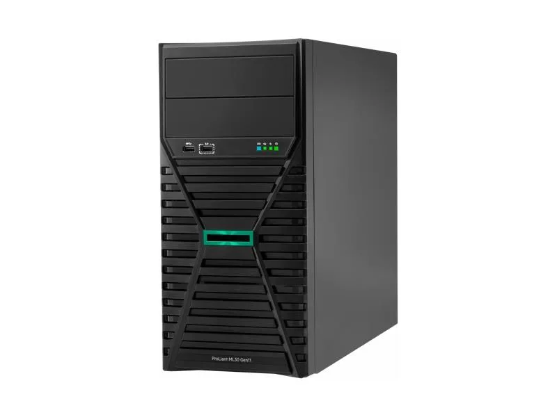 HPE HPE ProLiant ML30 Gen11 Xeon E-2434 3.40GHz 4C 32GB DDR5 2x2TB SATA P72996-005 — photo du produit