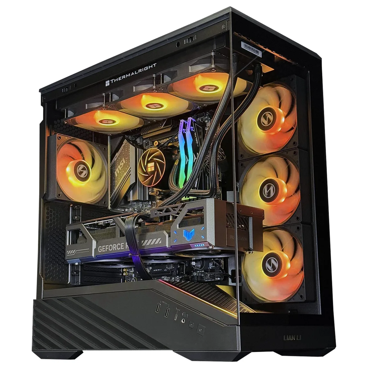 Andromeda Insights Andromeda Insights Quasar 50 Vector gaming PC RTX 5090 Ryzen 7 9800X3D 32GB DDR5 2TB NVMe 1200W — fotografia produktu