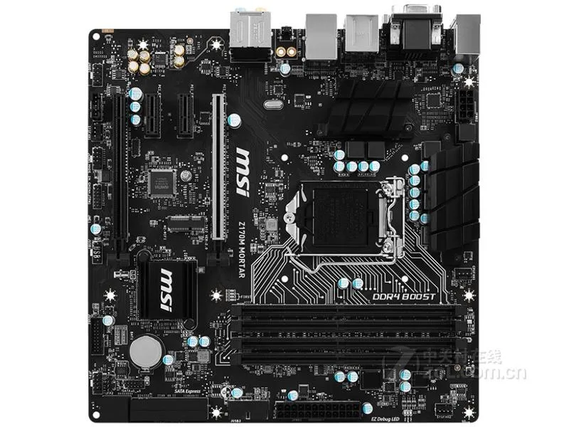 MSI MSI Z170M MORTAR LGA 1151 Intel Z170 motherboard 64GB DDR4 — photo du produit