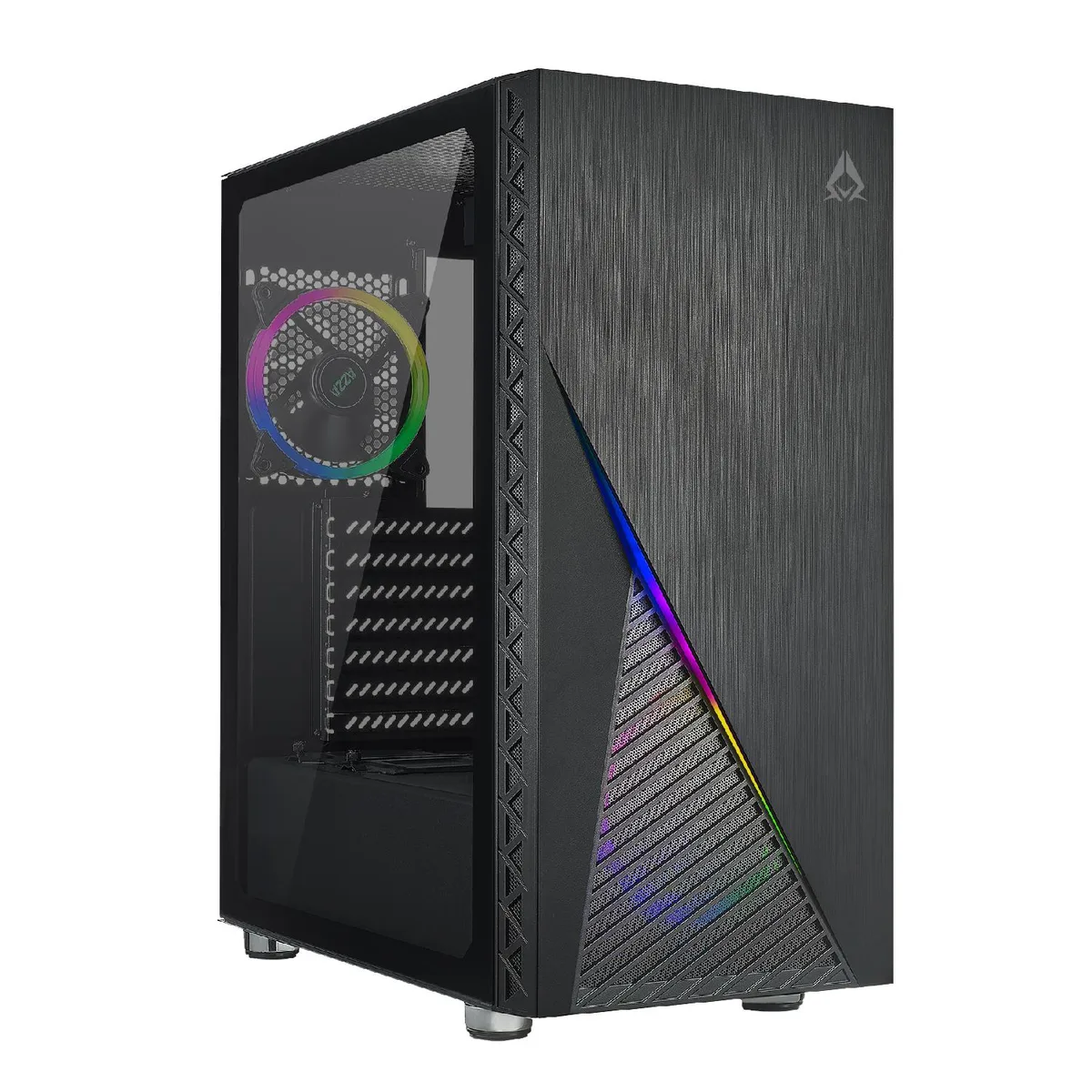 AZZA AZZA ZENO 350 ATX Mid Tower Black PC Case — product photo