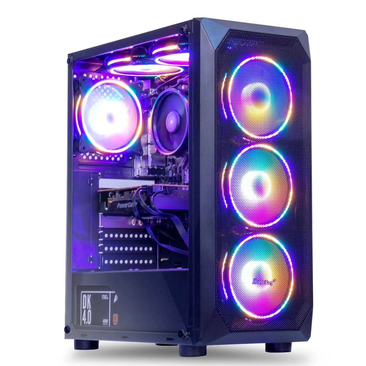 MXZ MXZ Gaming PC Ryzen 5 3600 RTX 4060 16GB DDR4 500GB NVME — fotografia produsului