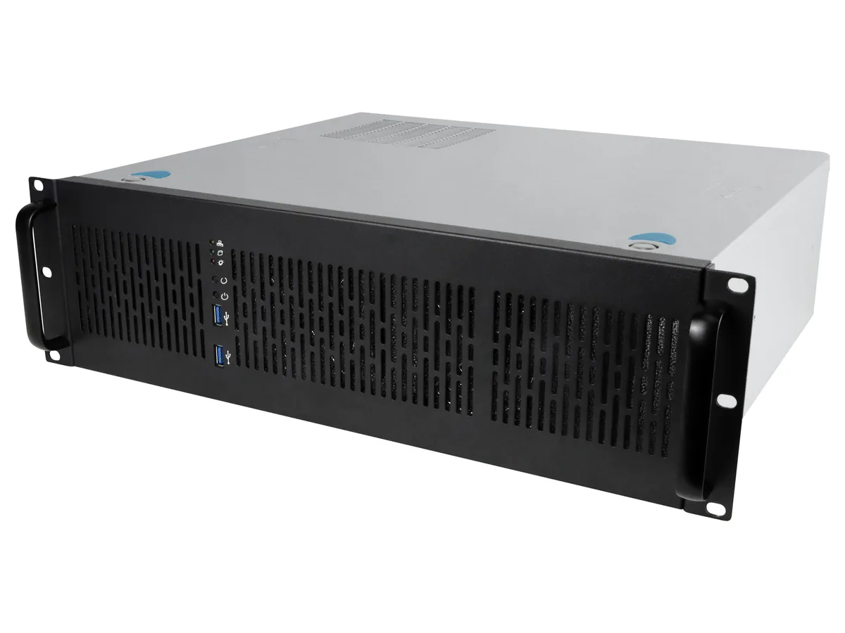 Rosewill Rosewill RSV-Z3100U 3U server chassis 6×3.5" bays ATX 2×80mm fans 2×USB 3.0 — ภาพสินค้า