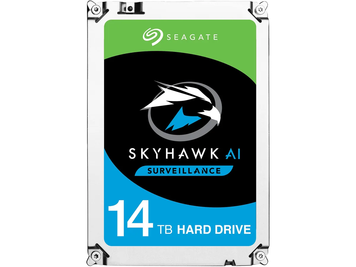 Seagate Seagate SkyHawk AI ST14000VE0008 14TB 7200 RPM 256MB SATA 6.0Gb/s 3.5" internal hard drive — 商品写真