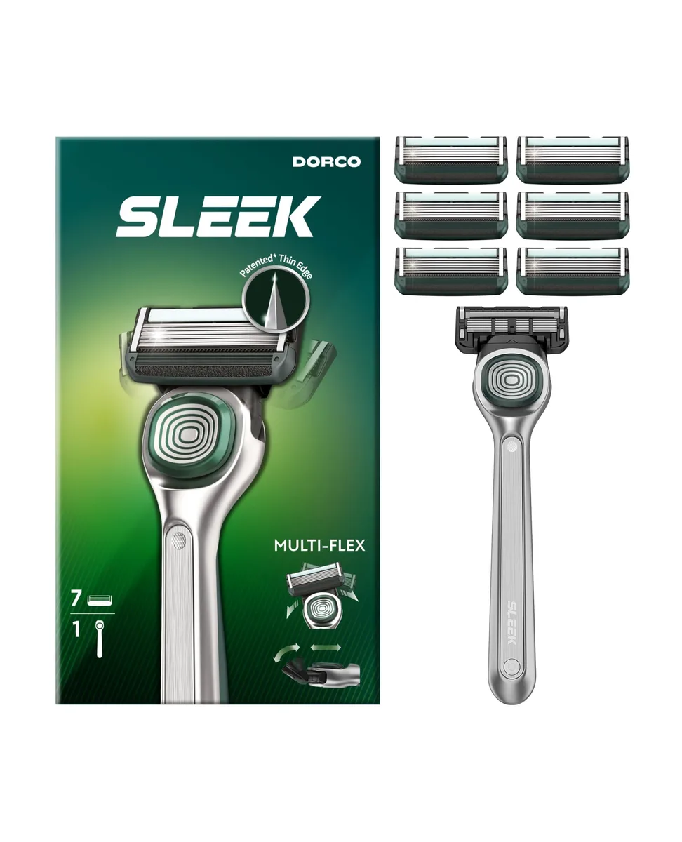 Northwest SXF2007 6-Blade Cartridge Razor Handle + 7 Cartridges — produkto nuotrauka