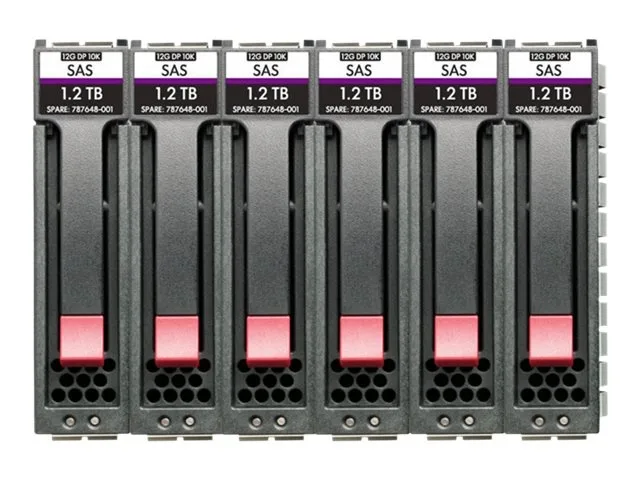 HPE HPE R0Q65A 1.20 TB 10000 rpm 2.5" SAS 12Gb/s NAS — Produktfoto