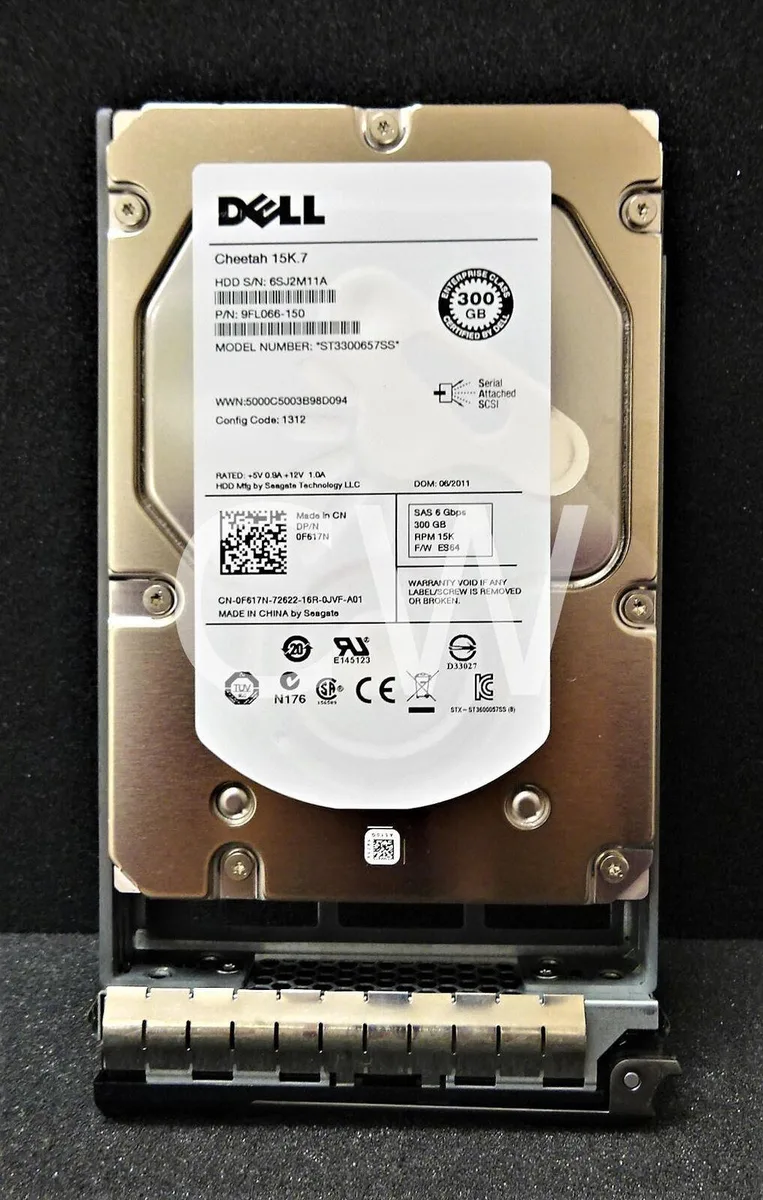 DELL DELL ST3300657SS 300GB 15000RPM 3.5" 6Gb/s SAS internal hard drive — termékfotó
