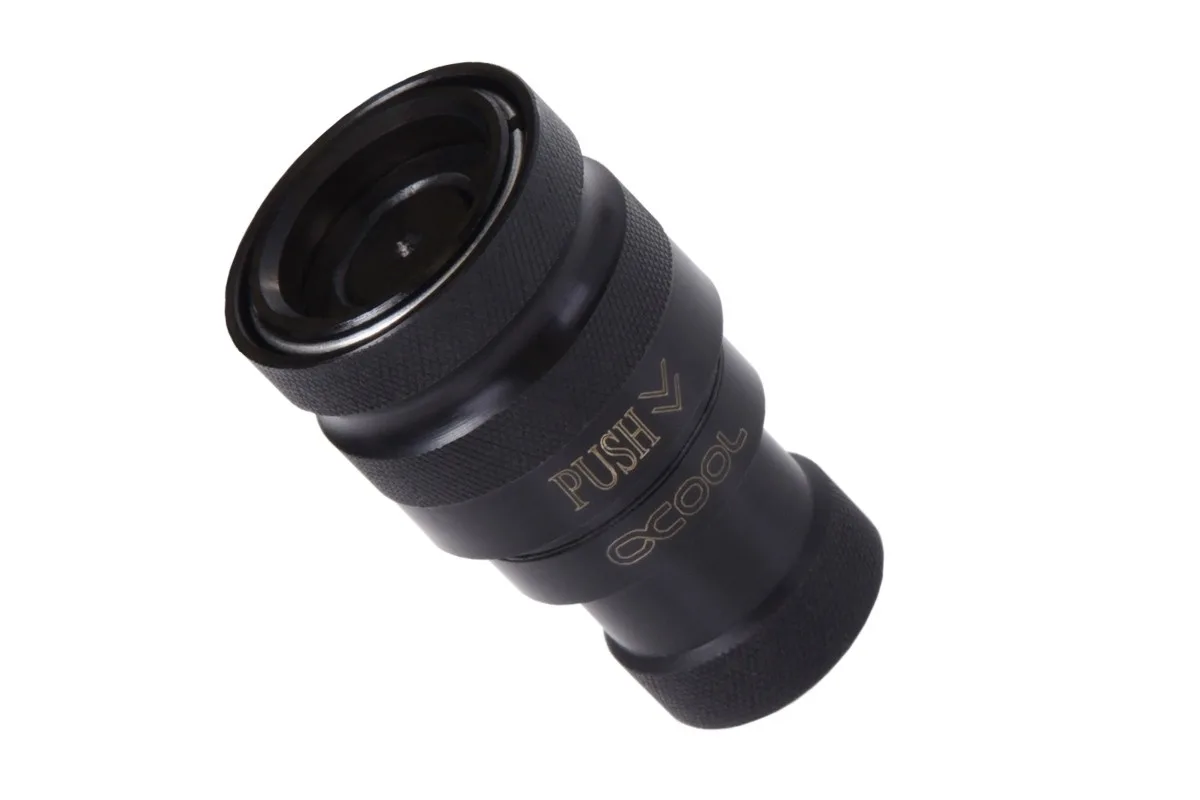 Alphacool Alphacool Eiszapfen Quick Release Female G1/4 Inner Thread Deep Black 1017120 — صورة المنتج