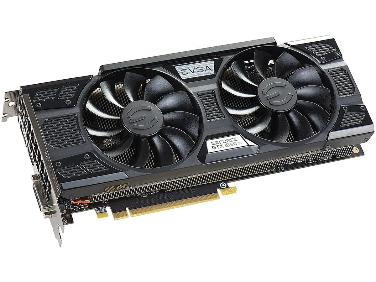 EVGA EVGA GeForce GTX 1050 Ti FTW Gaming 04G-P4-6258-KR 4GB GDDR5 graphics card — toote foto