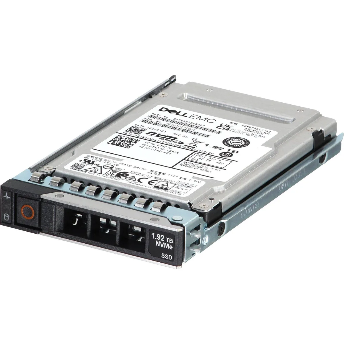 DELL DELL 1.92TB Enterprise NVMe SSD TXP72-CP1 — produktfoto