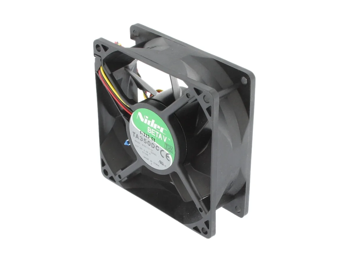 1ST PC CORP. 1ST PC CORP. M35172-57 92mm case fan 3500-3999 RPM 80 CFM 2 Ball 15-20 dBA — 제품 사진