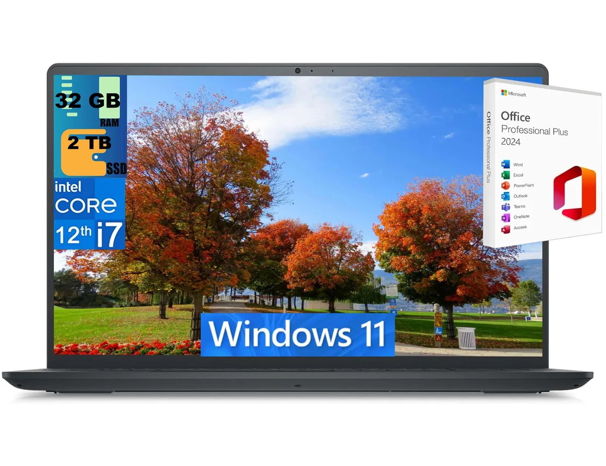 DELL DELL Inspiron 3520 15 laptop i7-1255U 10-core 32GB 2TB — photo du produit