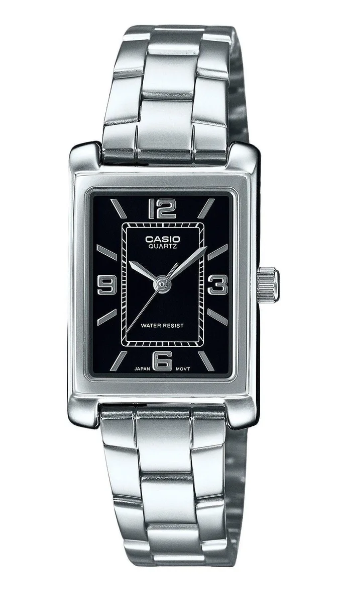 CASIO Casio LTP-1234DD-1A Black Dial Quartz Dress Women's Watch — product photo