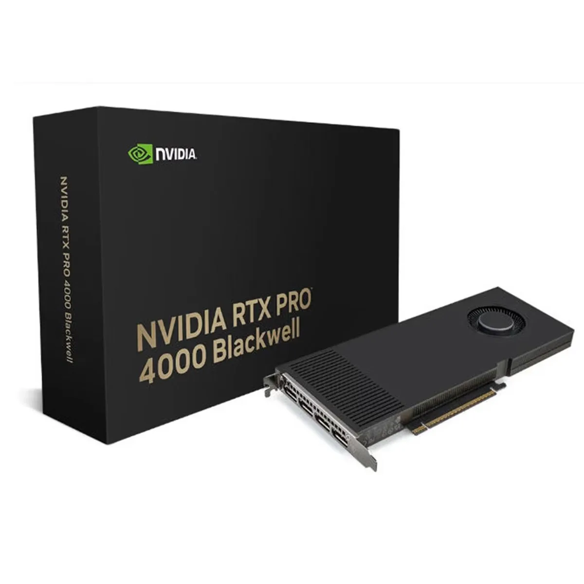NVIDIA NVIDIA RTX PRO 4000 Blackwell 24G 24 GB GDDR7 ECC workstation graphics card — photo du produit