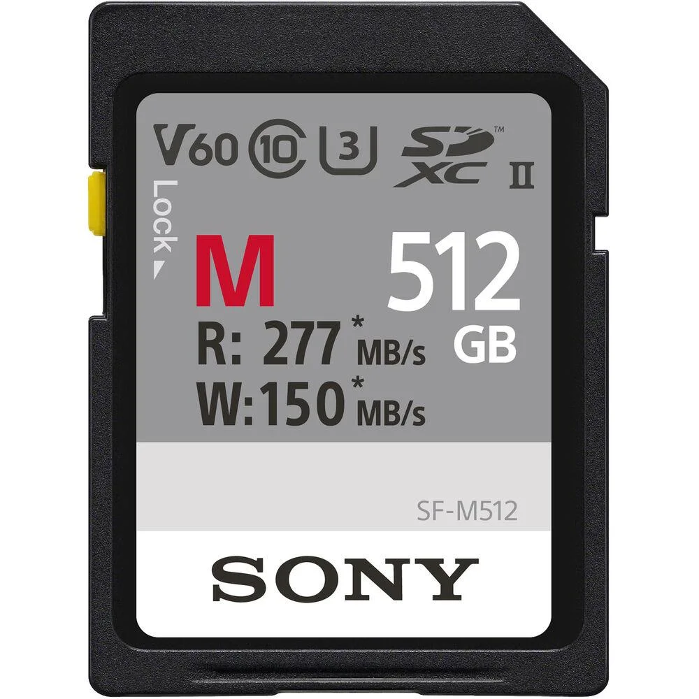 Sony Sony 512 GB SF-M UHS-II SDXC V60 memory card — ภาพสินค้า