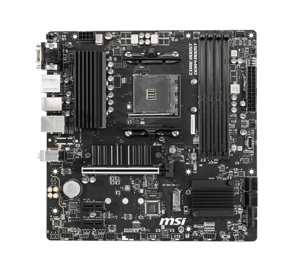 MSI MSI B550M PRO-VDH AMD B550 motherboard 128GB DDR4 AM4 Micro ATX — product photo