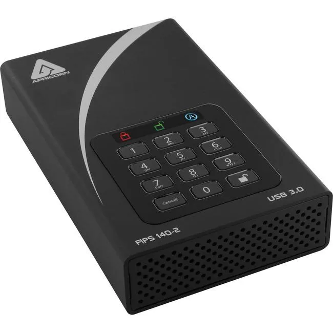 Apricorn Apricorn ADT-3PL256F-10TB 10TB 3.5" 7200 RPM USB 3.0 external hard drive — foto del prodotto