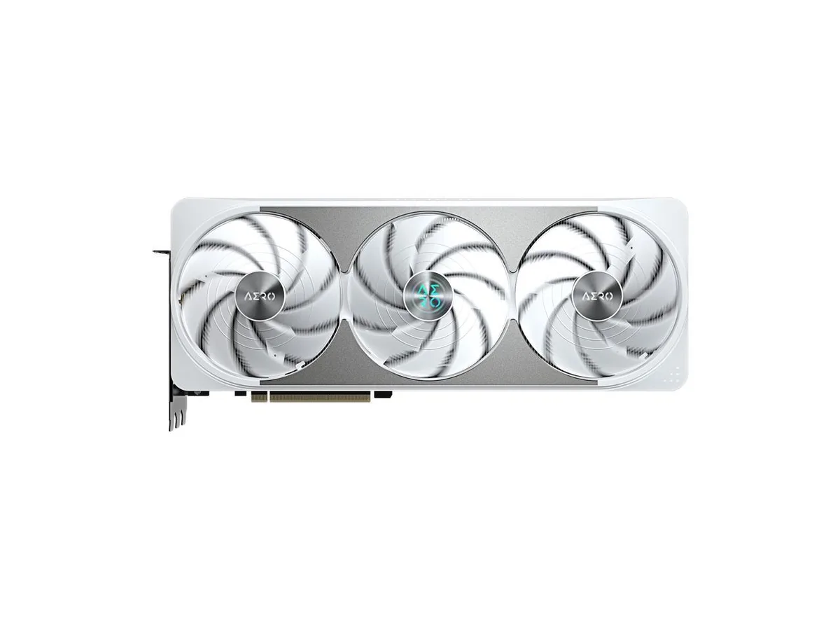 GIGABYTE GIGABYTE GV-N507TAERO OC-16GD GeForce RTX 5070 Ti 16GB graphics card — Produktfoto