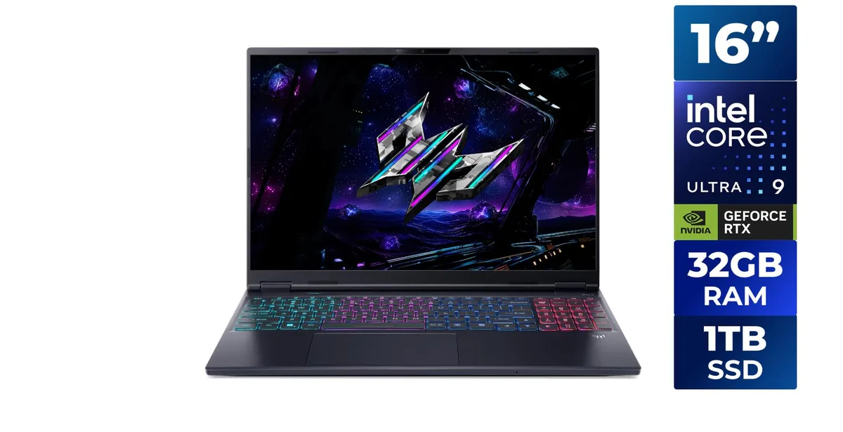 Acer America Acer America Predator Helios Neo 16S AI PHN16S-71-98RF gaming laptop — product photo