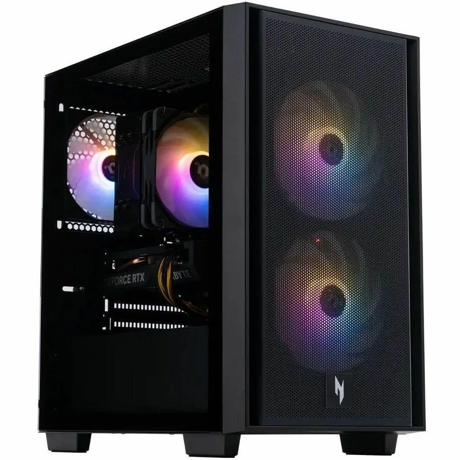 Black Acer Nitro 60 tower desktop computer
