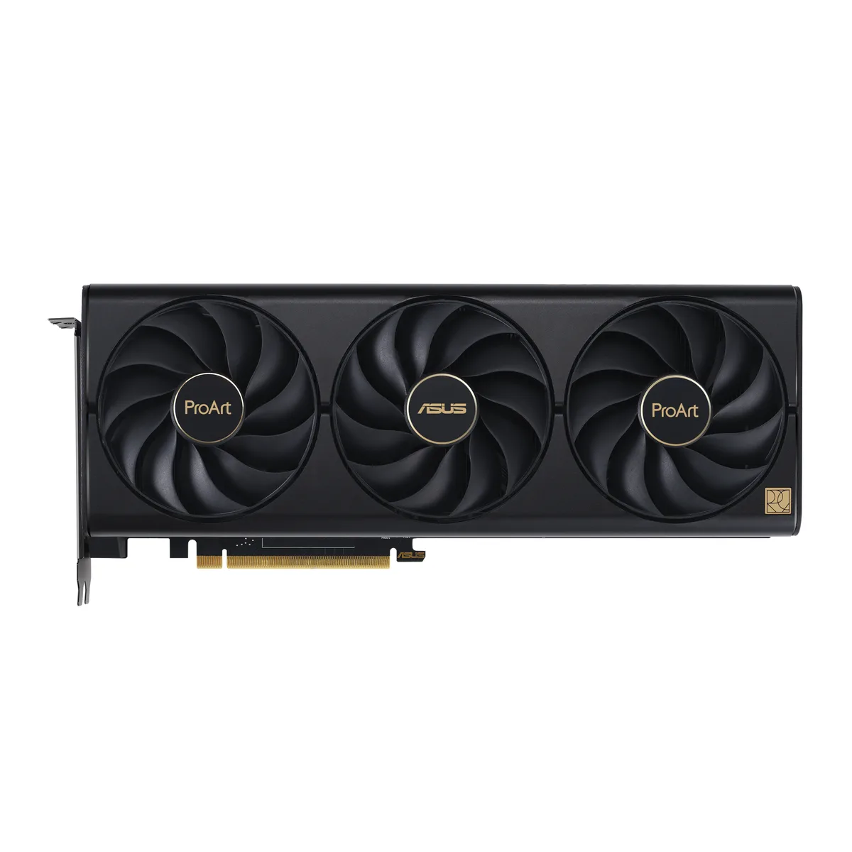 ASUS ProArt GeForce RTX 4080 SUPER graphics card, triple-fan cooler, 2.5-slot design