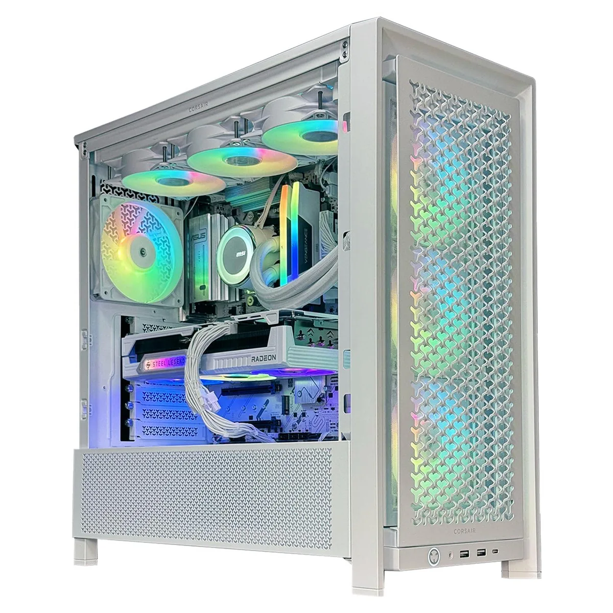 Andromeda Insights Lumen Elite Frame tower with ARGB fans
