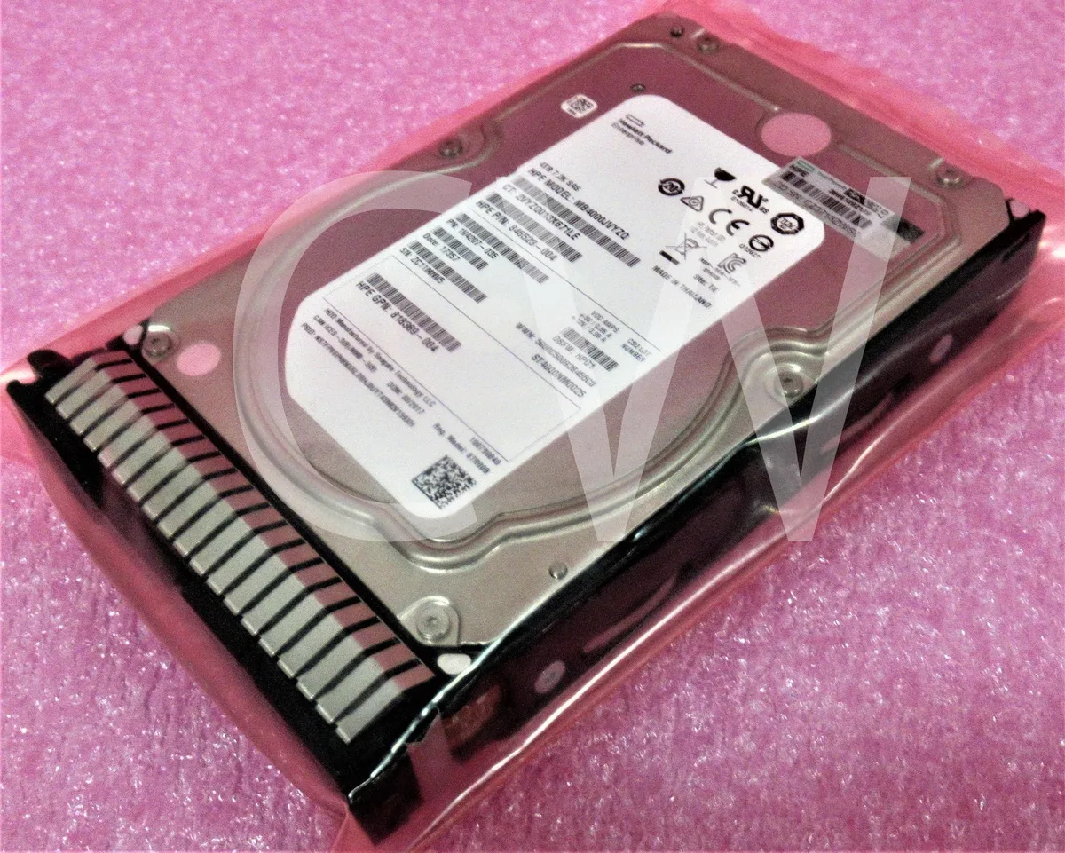HPE HPE 872487-B21 4TB 7.2K 12G 3.5in SAS internal hard drive — 商品写真