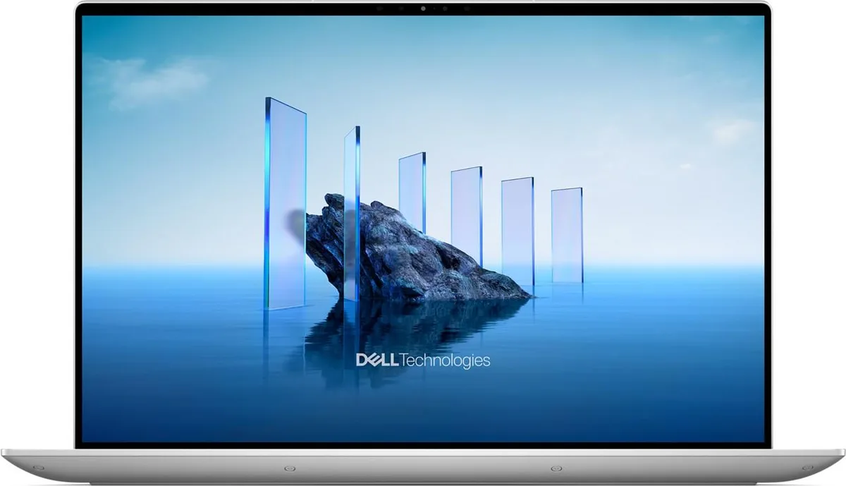 Platinum Dell 14 Premium laptop, 14.5 inch non-touch 2K screen, compact form
