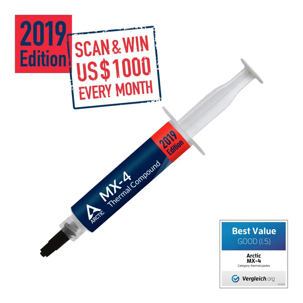 ARCTIC COOLING ARCTIC COOLING MX-4 2019 Edition thermal paste 8.0g — produktfoto