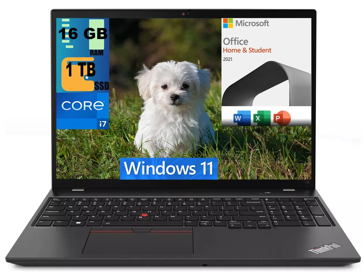 Lenovo Lenovo ThinkPad T16 laptop i7-1355U 16GB 1TB — photo du produit