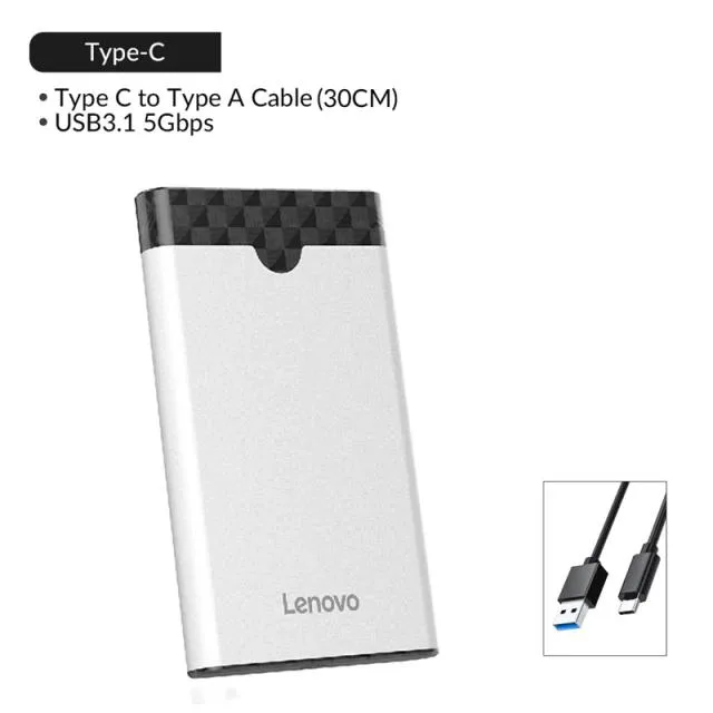 Hetai Tech Hetai Tech 2.5" SATA Enclosure S-04 Type C USB 3.0 — φωτογραφία προϊόντος