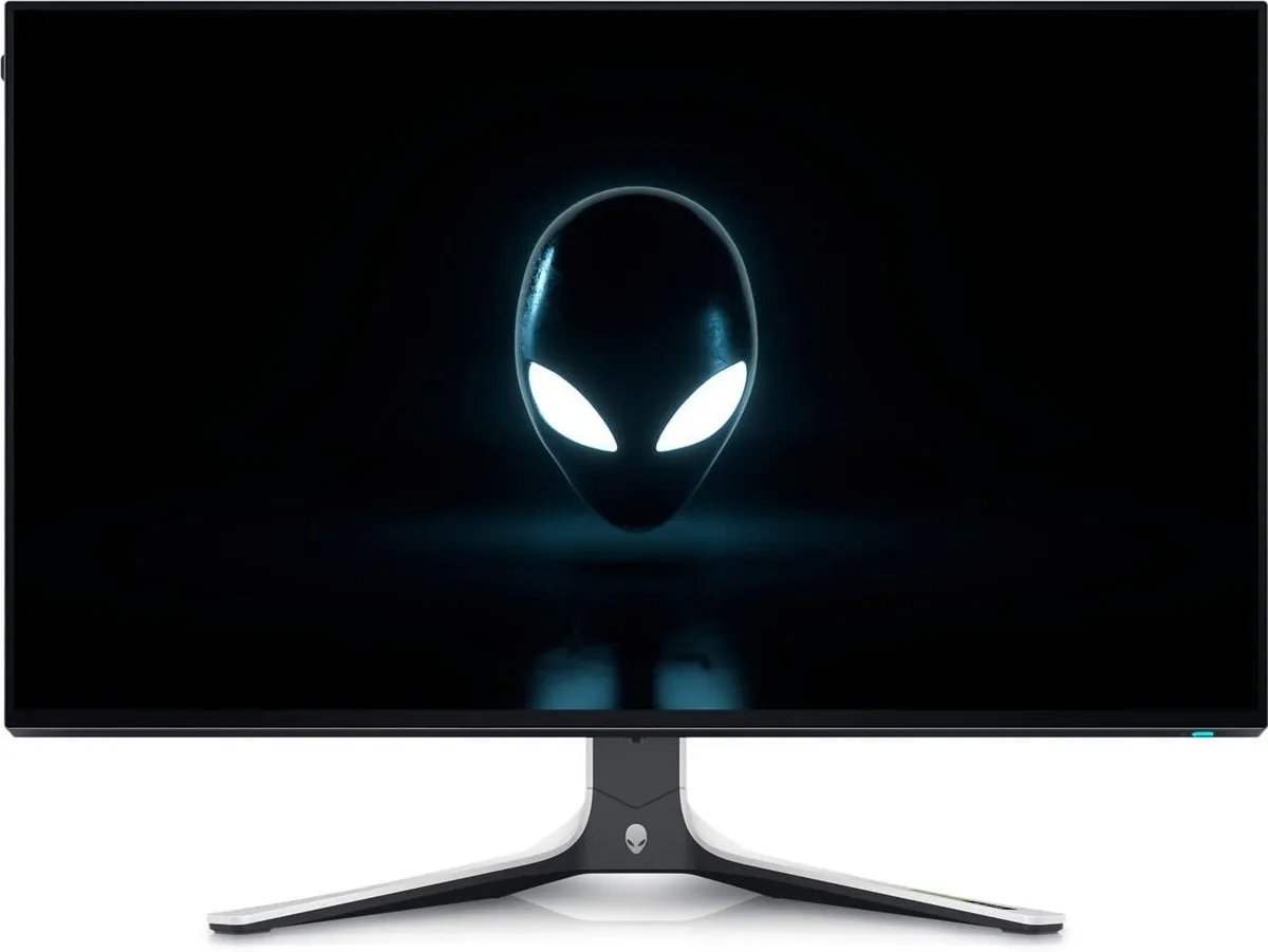 DELL DELL Alienware AW2723DF 27" QHD 240Hz Gaming Monitor Lunar Light — Produktfoto