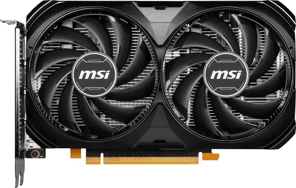 MSI MSI RTX 4060 8GB VENTUS 2X BLACK 8G OC graphics card — product photo