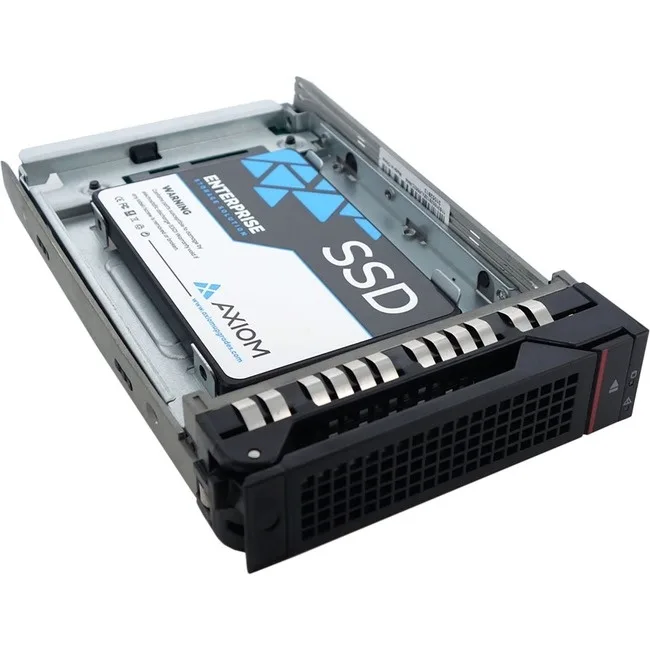 Axiom 480 GB enterprise SSD in silver 3.5 inch hot-swap tray