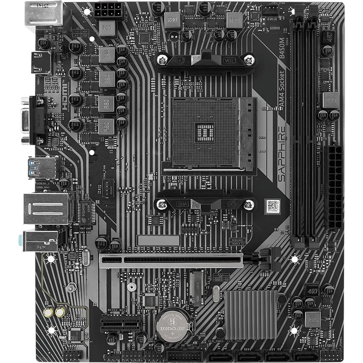 Sapphire Tech Sapphire Tech B450M E AMD motherboard — product photo